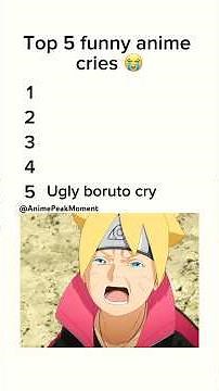 Funny anime cries | Ugly Cry 😭 #funnyanimeclips #funnyanimememes