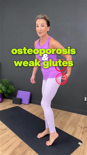 Megan Dahlman on Instagram: "🎉 FREE 5-Day Glute Builder program - comment “glutes” below and I’ll send you the link! If you have osteoporosis (or even just low bone density), your glute strength is crucial. 🍑 Here’s why stronger glutes make such a difference: 1️⃣ They control your balance, helping you stay steady and prevent falls (the last thing you want with osteoporosis!) 2️⃣ They attach to your pelvis and femur, meaning stronger glutes help strengthen those bones too. 3️⃣ They power your s