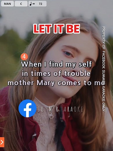 Let It Be - The Beatles Karaoke Song with Lyrics #karaoke #karaokehits #lyrics #MusicLovers | Summer Karaoke