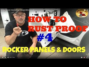 DO-IT-YOURSELF Rust Proofing Your Car or Truck also SUV, Motorhome, RV