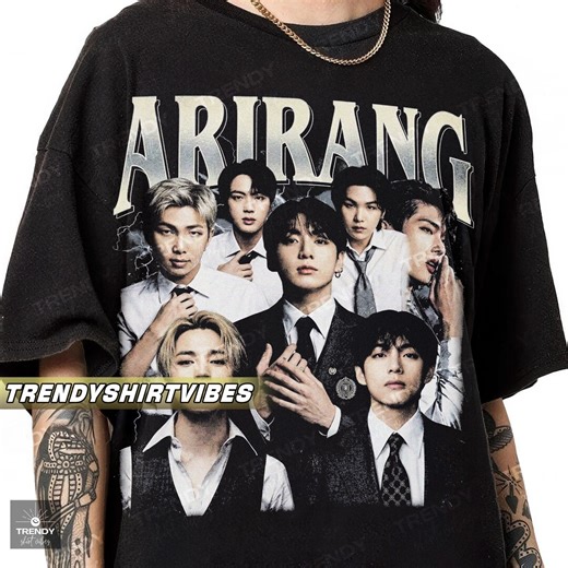 BTS Arirang Shirt, Bangtan Boys Concert Tee (unisex S-4XL) - Etsy