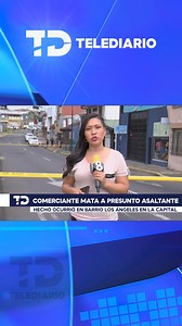 #ÚltimaHora 🚨| Un asaltante resultó fallecido al intentar ingresar a una pulpería en Barrio Los Ángeles de San José. ⏩️ Al parecer el sujeto iba armado, más detalles en Telediario En Directo 🔴 a partir de la 1:00 p.m. Noticia en desarrollo. | Multimedios CR