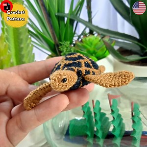 Sea Turtle Crochet Pattern, Stuffed Sea Animal Pattern, PDF Download, Crochet Sea Turtle Pattern, Crochet Plush - Etsy