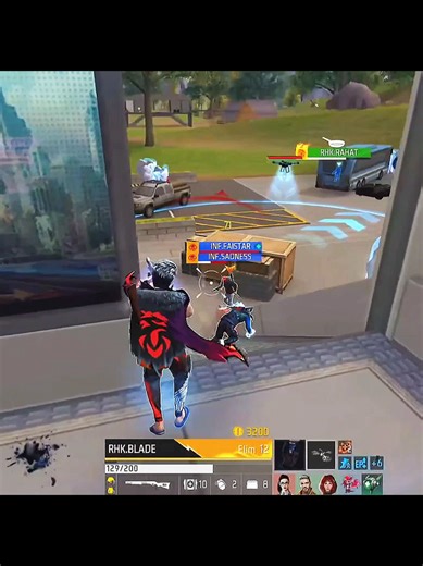 15 Kills with Blade in Free Fire Tournament