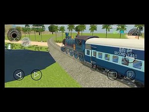 Indian Train Simulator Gameplay | Long Journey Across India 🚆 Realistic Train Driving