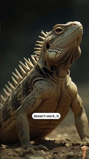 😱 This Lizard Shoots Blood From Its Eyes! 🦎🩸 #shorts #animalfacts #weirdnature