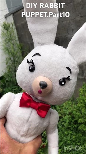DIY RABBIT PUPPET.Part10
