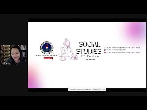 SOCIAL STUDIES/ SOCIAL SCIENCE MAJOR LET REVIEW AND DRILLS (NEW CURRICULUM)