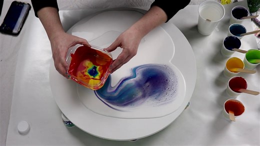 Chakra Rainbow Pour – Open Cup Magic with a Water Jug Top