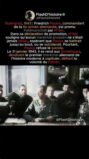 Le Feldmarschall qui a dit non à Hitler.