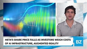 Meta's Share Price Falls As Investors Weigh Costs Of AI Infrastructure, Augmented Reality