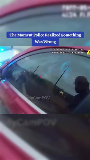 The Moment Police Realized Something Was Wrong #cops #copsoftiktok | cops