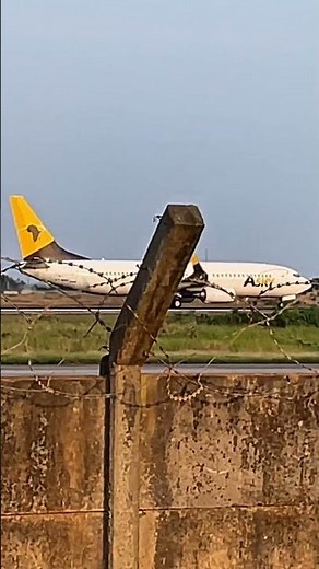 ASKY B738 take off pour Lomé #cotedivoire #aviation #abidjan #planespotting