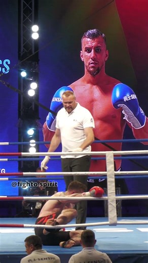 SENSHI 12: Stefan Latescu (Romania) - Olivier Langlois-Ross (Canada) | KWU Full Contact #knockout