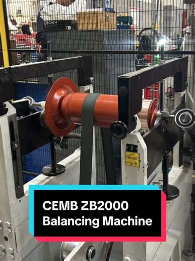 CEMB ZB2000 Balancing Machine in Action