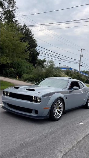 Dodge Challenger SRT Hellcat Jailbreak Widebody #musclecar #automotive #mopar