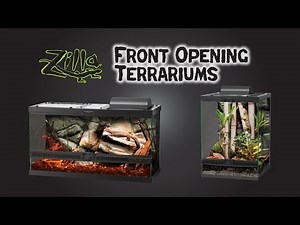 Zilla | Front Opening Terrariums - Reptiles - Amphibians