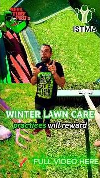 Winter Lawn Care Hacks from a Pro #LawnCareHacks #WinterLawnCare
