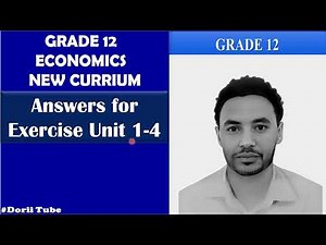 Grade 12 Economics Exercises part 1