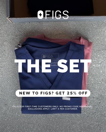 25% OFF our best-selling scrub set in NEW and classic colors. Plus, 20% OFF everything else. Nurses Week never looked so good. | FIGS