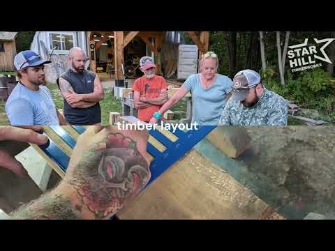 what it’s like to take a star hill ready to build timber framing class