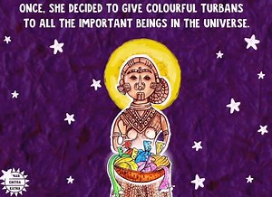 2.2K views · 66 reactions | Here is a legend from Odisha that tells us the story of how the moon got a hare! Art and animation: Srishti Tiwari Script: Niranjana Sivaram | The Amar Chitra Katha Studio | Facebook