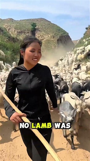 She Opened the Gate… Then Thousands of Sheep Did Something Unbelievable! 🐑 #farming