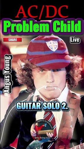🎸Classic ⚡AC/DC⚡: Problem Child *GUITAR SOLO* 2. (live)🔥