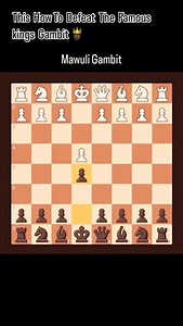 Chess with King Abbey. Grandmaster strategy builds pressure until traps become unavoidable. Learn that and your game transforms. Like, follow us, and share our videos. #chess #strategicthinking #chessideas #tacticswin #viralchess How to use Mawuli Gambit to defeat Kings Gambit 🔥⭐️🤴🏿 | Abbey Emmanuel Alo