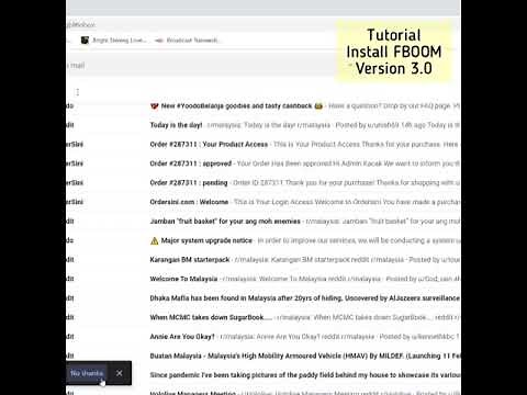FBOOM Tutorial How to Install Version 3.0 l 365