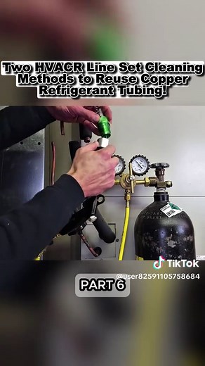 Two Effective Methods for Cleaning Copper Refrigerant Tubing