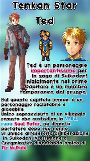Un video al giorno fino all'uscita di Suikoden STAR LEAP (Giorno 17 Ted)