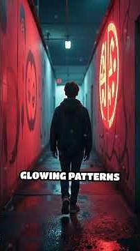 Alien Signals Hidden in City Murals at Night