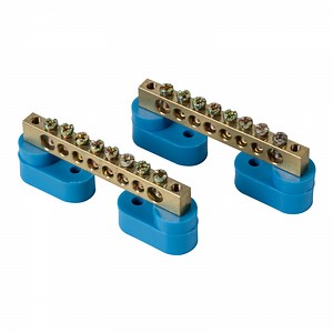 [Hot Item] Durable 8 Positions Grounding Bus Bar Terminal Blocks for Electrical Systems