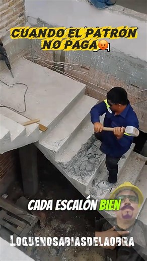“No pagó… y destruimos toda la escalera 😳💥”