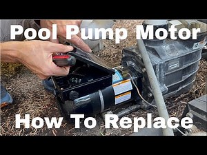 I Saved Hundreds Replacing My Pool Pump Motor(DIY Fix)