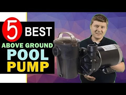 Best Above Ground Pool Pump 2024 🏆 Top 5 Best Pool Pump for Above Ground Pool Reviews