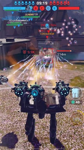 ⚔️ Easy Kill? War Robots #Nightingale vs #Sword #warrobots #wrshorts #whowin #wr #gameplay #vs