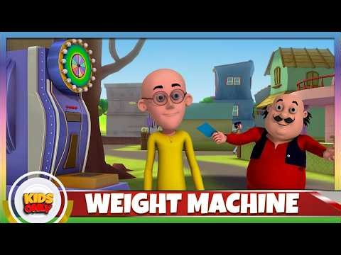 Motu Patlu Weight Machine ⚖️ | Season 6 Ep 22 | Hilarious Hindi Cartoon Adventure for Kids!