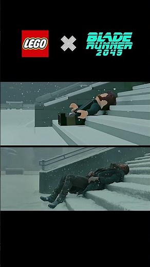 LEGO Blade Runner 2049 Animation Comparison #lego #animation #bladerunner #cinema #cinematic