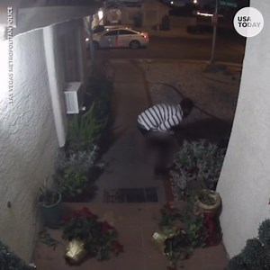 Woman seen kidnapped on home security camera in Las Vegas