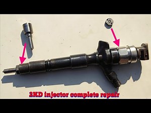 2kd injector complete repair | And know what is the problem in it?