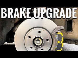 MINI COOPER S F56 FRONT BRAKE UPGRADE (EBC YELLOW STUFF)