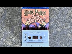 J. K. Rowling | Harry Potter and the Sorcerer’s Stone | Audio Book 1 Cassette Set Unboxing