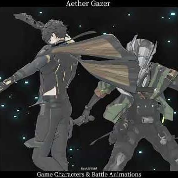 Aether Gazer | Game Characters Showcase & Battle Animations #aethergazer #gacha #shorts