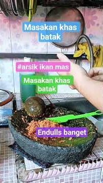 arsik ikan mas endulls banget #masakankhasbatak #arsikikanmas #enakdannagih