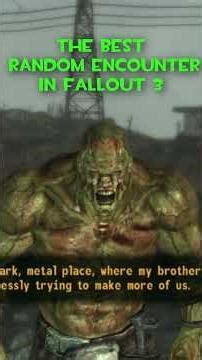 The Best Random Encounter in Fallout - Uncle Leo TTW