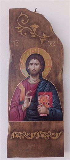 Jesus Christ Icon Greek Orthodox Byzantine Icon Faithful Copy of an Orthodox Byzantine Icon - Etsy