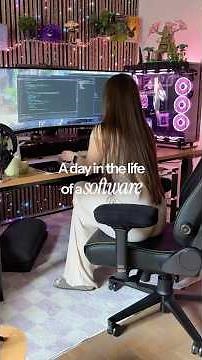 A day in the life of a software engineer #coding #programming #dayinthelife