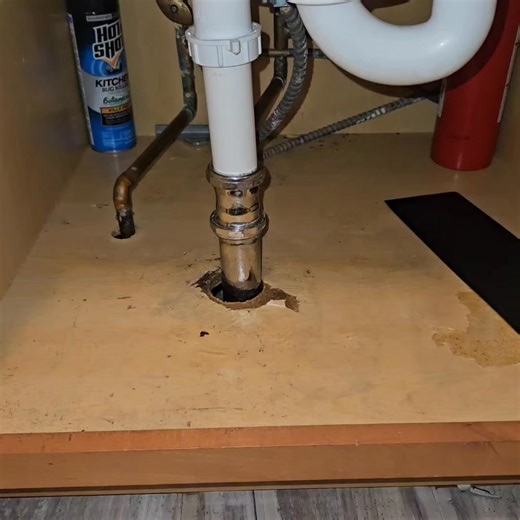 I wanted to do it my way but below was so packed it was not happening . | Handyman and plumbing services BY BLAKE LLC